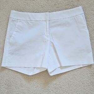 Express White Tailored Shorts